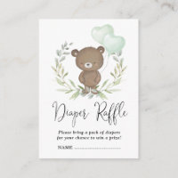 Verdure douce Baby shower Ours Teddy Repas de couc