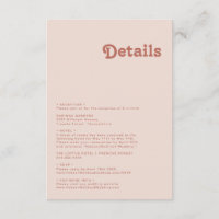 Vibes rétro simples | Détails du rose pâle