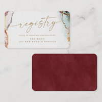 Vin Abstrait moderne Registre des Mariages rouge e