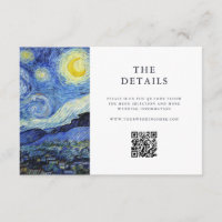 Vincent Van Gogh Mariage de nuit Starry