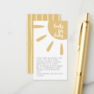 Carte D'accompagnement Voici le fils Boho Minimal Livres pour bébé