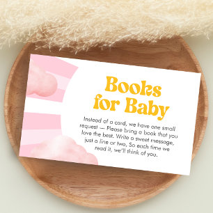 Carte D'accompagnement Voici venir le soleil Livres de douche pour bébé
