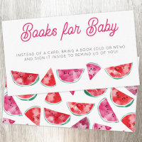 Watermelon Watercolor Baby shower Demande de réser