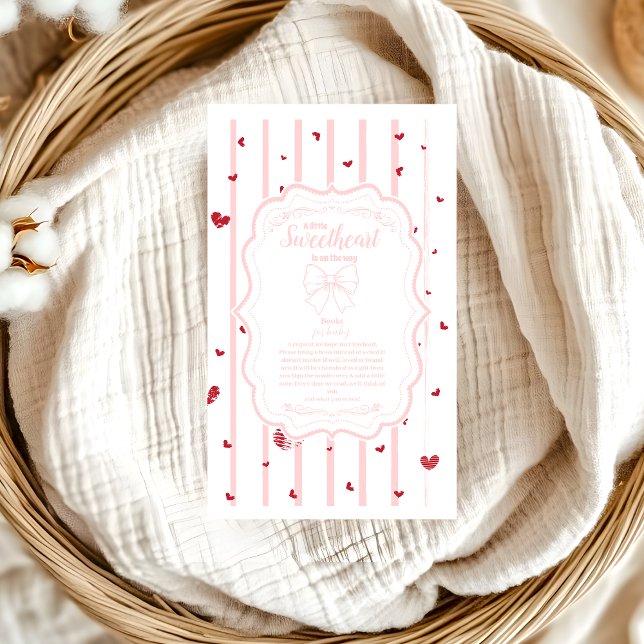 Carte D'accompagnement Whimsical Sweetheart Valentine's Books for Baby (Créateur téléchargé)