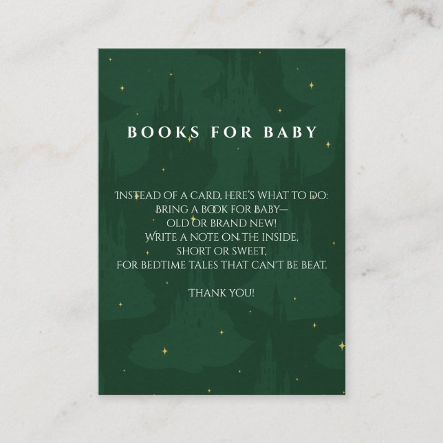 Carte D'accompagnement Wicked Books for Baby (Devant)