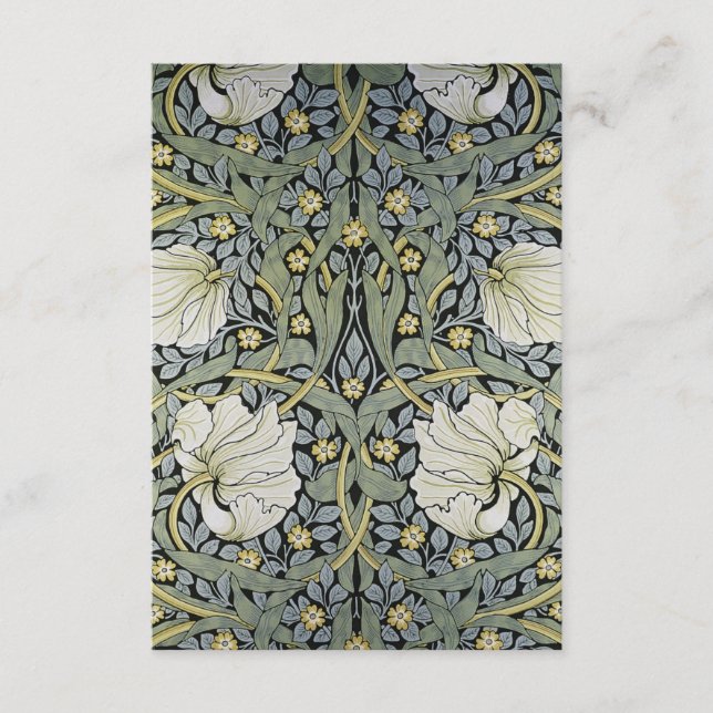 Carte D'accompagnement William Morris - Fond d'écran Pimpernel (Devant)