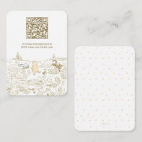 Winnie l'Ourson Registre Cadeaux en bois de 100 ac