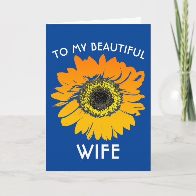 CARTE D'ACCUEIL DE L'ANNIVERSAIRE DE LA FEMME DU S (Devant)