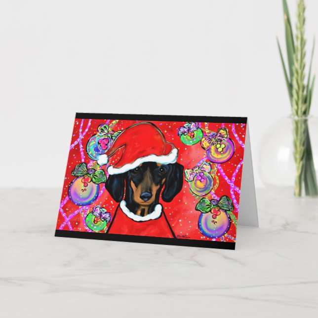 Carte Dachshund (Devant)