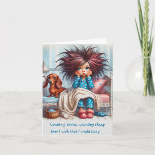 Carte Dachshund Vous A Manqué
