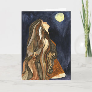 Carte d'action de grâces amérindienne