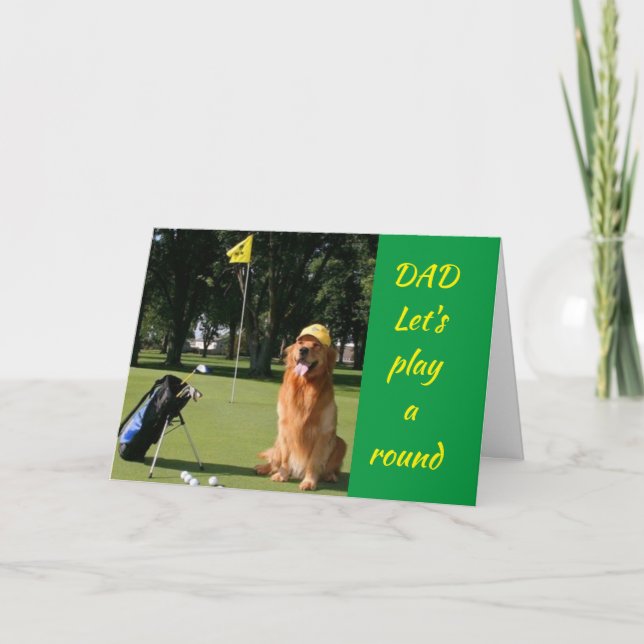 CARTE **DAD** FIER D'ÊTRE VOTRE FILS **ANNIVERSAIRE** (Devant)