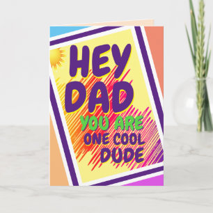 Carte DAD - Un mec Cool