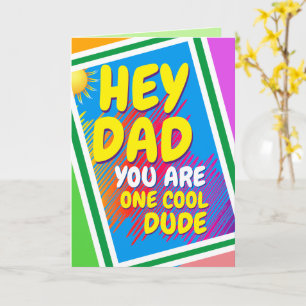 Carte DAD - Un mec Cool