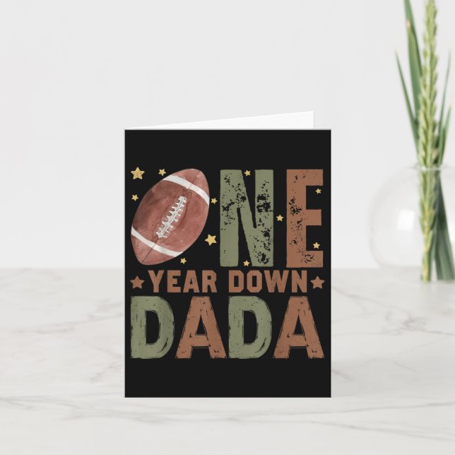 Carte Dada De 1 An Football 1er An Down Birt (Devant)