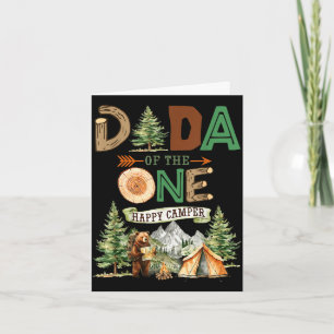 Carte Dada de l'unique campeur heureux pour son 1er anni