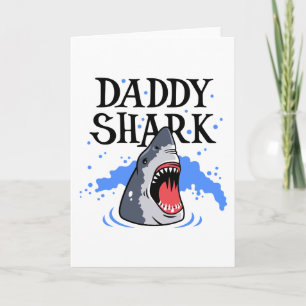 Carte Daddy Shark - Grand Blanc