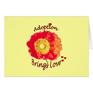 Carte d'adoption