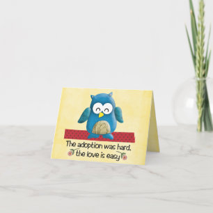 carte d'adoption congatation