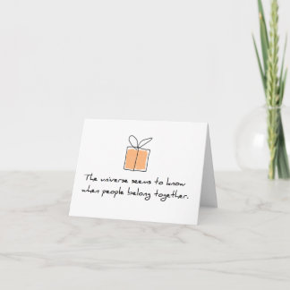 carte d'adoption de congatulations