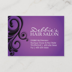 CARTE D'AFFAIRES ET DE RENDEZ-VOUS DE SALON DE