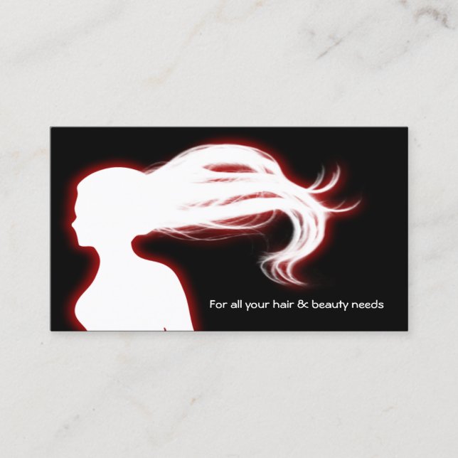 carte d'affaires Red Hair Salon (Devant)