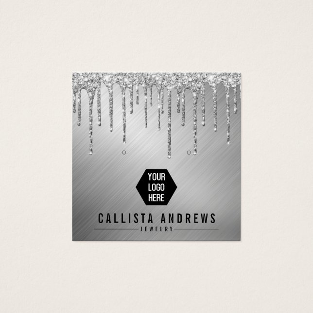 Carte d'affichage à oreille du logo des lecteurs d (Devant)