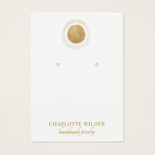 Carte d'affichage Abstraite de collier circulaire 