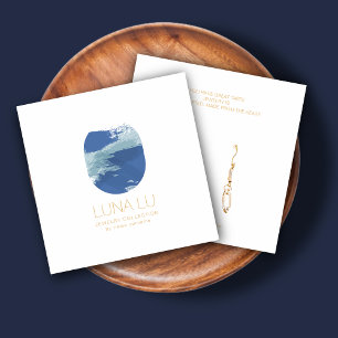 Carte d'affichage Abstraite minimaliste pour bijou