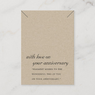 CARTE D'AFFICHAGE ANNIVERSAIRE DE COURRIER RUSTIQU