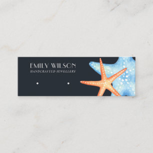 CARTE D'AFFICHAGE AQUATIQUE STAR FISH NAVY STUD EA
