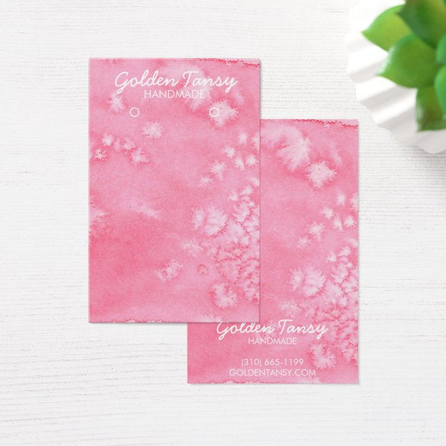 Carte d'affichage de l'aquarelle de l'oreille coll (Bureau)