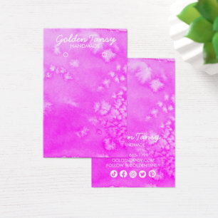 Carte d'affichage de l'aquarelle de l'oreille coll