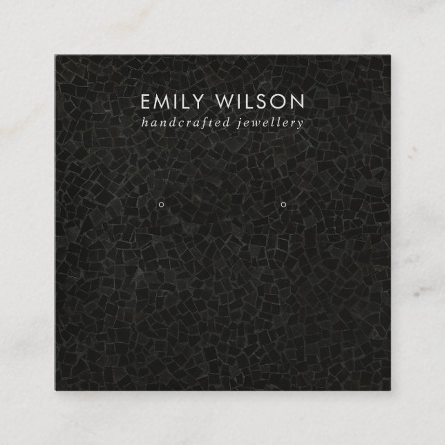 CARTE D'AFFICHAGE DE L'ÉTUDE DE TEXTURE DE LA MOSA (Devant)