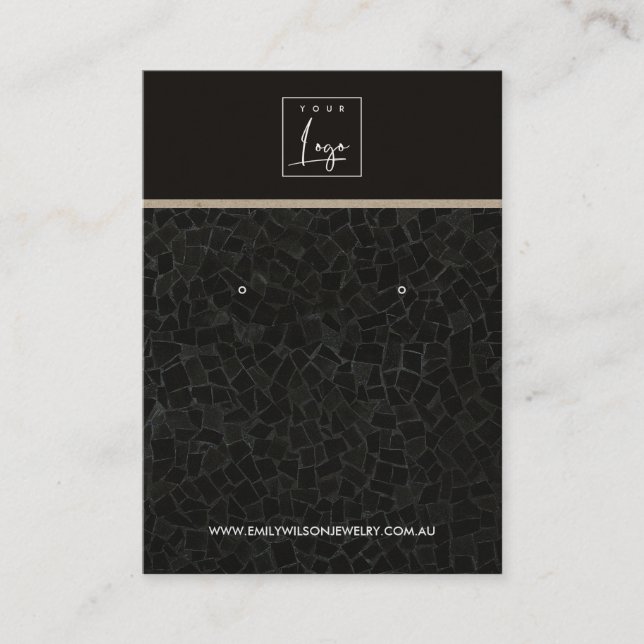 CARTE D'AFFICHAGE DE L'ÉTUDE DE TEXTURE DE LA MOSA (Devant)