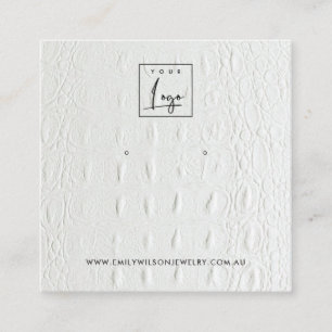CARTE D'AFFICHAGE DE L'ÉTUDE DE TEXTURE EN CUIR BL