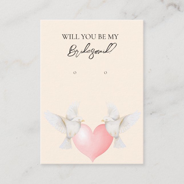 Carte d'affichage de l'Inséparable mariage Bridesm (Devant)