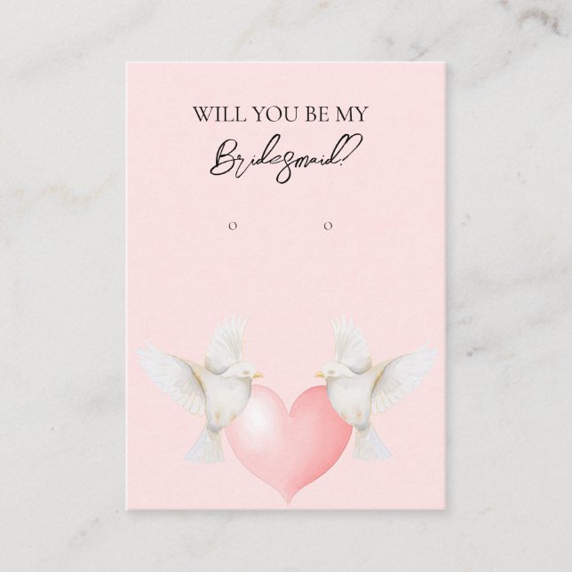 Carte d'affichage de l'Inséparable mariage Bridesm (Devant)