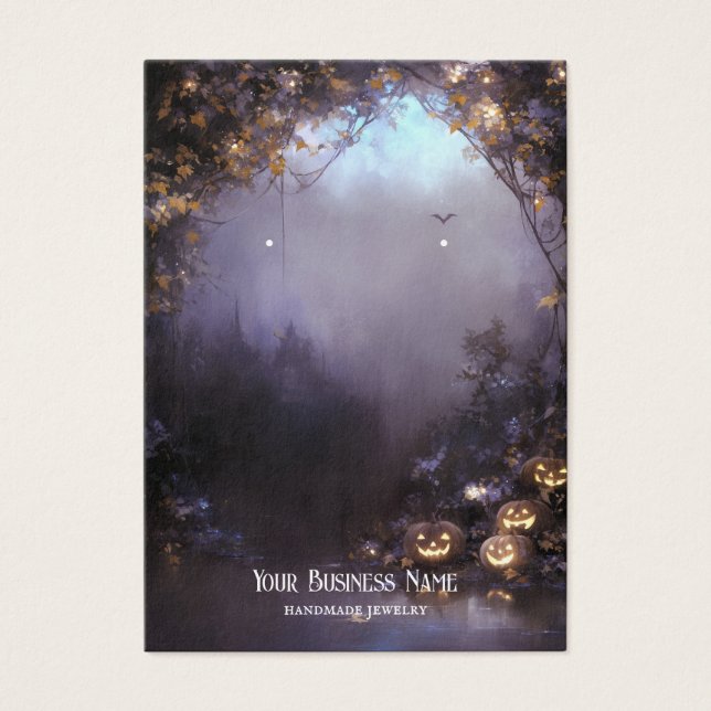 Carte d'affichage de l'oreille de la forêt d'Hallo (Devant)