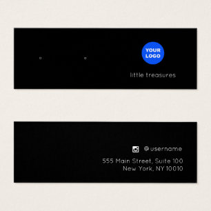 Carte d'affichage de l'oreille de logo Ajouter noi