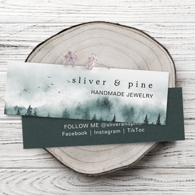 Carte d'affichage de l'oreille de Misty Mountain S (Misty Mountain Stud Earring Display Card)