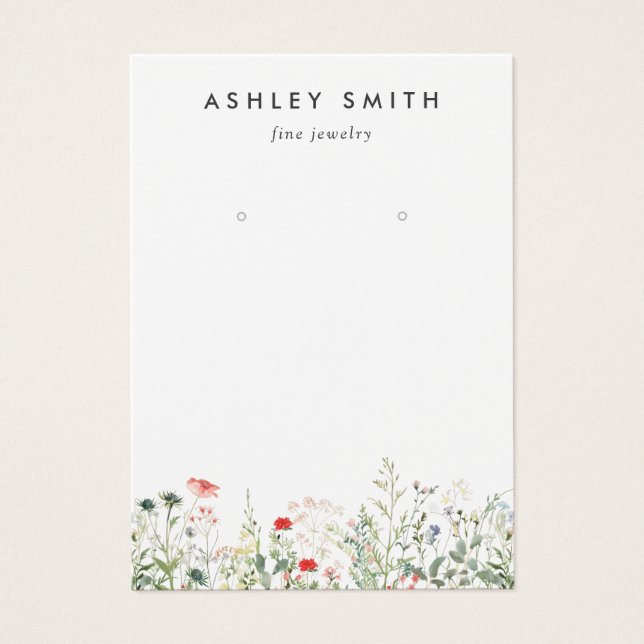 Carte d'affichage de l'oreille du prêtre fleur sau (Devant)