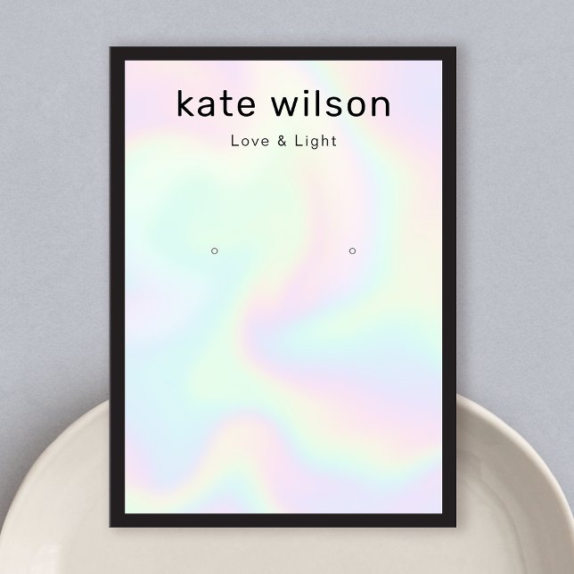 Carte d'affichage de l'oreille Iridescente (Créateur téléchargé)