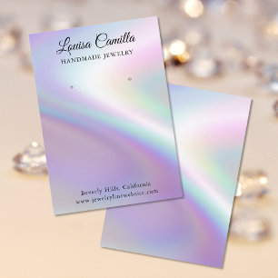 Carte d'affichage de luxe Faux Pearlescent