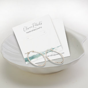 Carte d'affichage des boucles d'oreilles de script