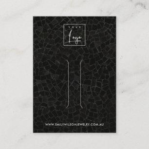 CARTE D'AFFICHAGE DU CLIP À CHEVEUX DE LA MOSAÏQ