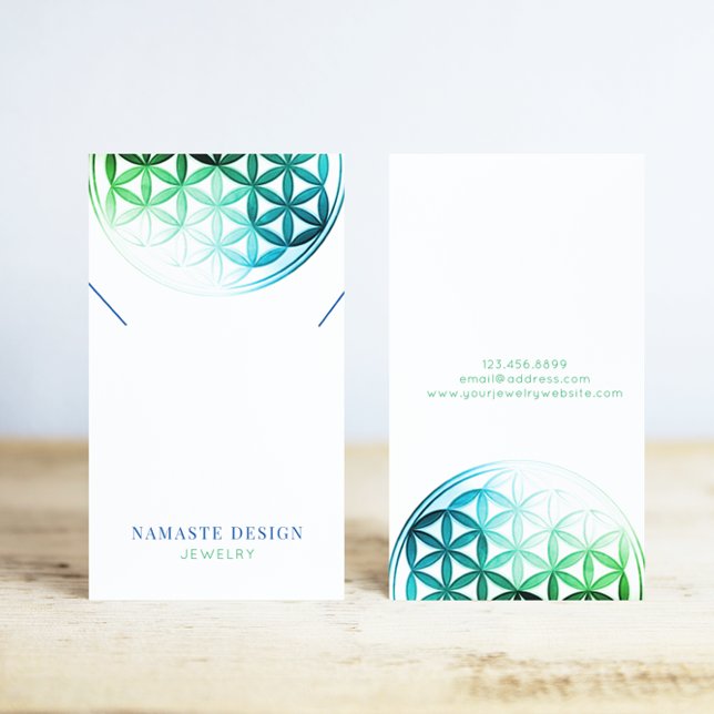 Carte d'affichage du collier ・ Blume des Lebens (Créateur téléchargé)