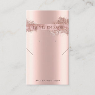 Carte d'affichage du collier de Parties scintillan