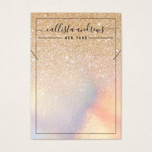 Carte d'affichage du collier Iridescente Gold Part