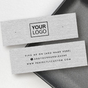 Carte d'affichage du logo de la boucle d'oreille g